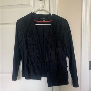 J. Crew Navy Blazer Elegant Suit Jacket 2